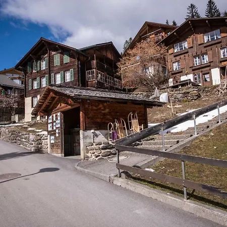 Chalet Alpenrebe Wengen Exterior photo